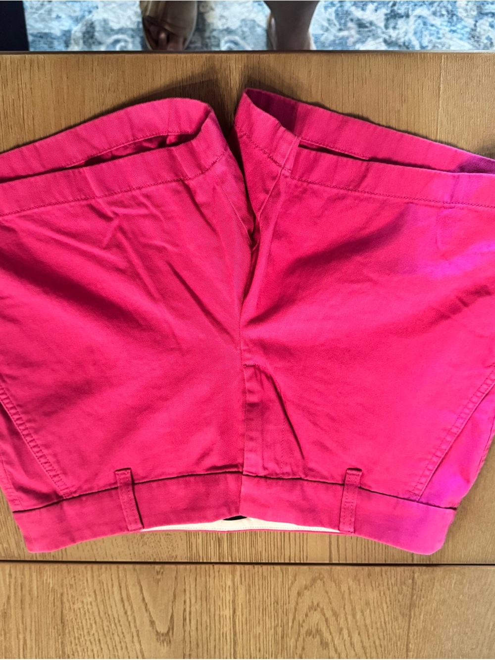 J. Crew Bright Hot Pink Cotton Blend Bermuda Shorts